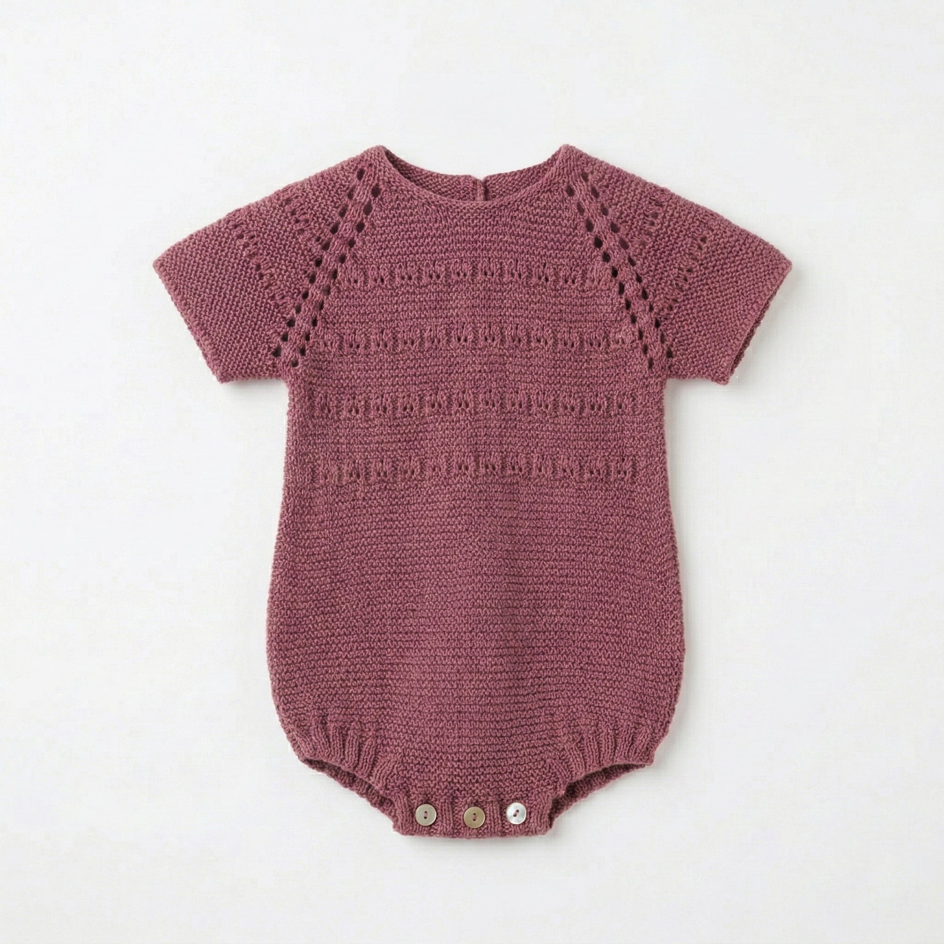 Pelele perlé calado tamarisco