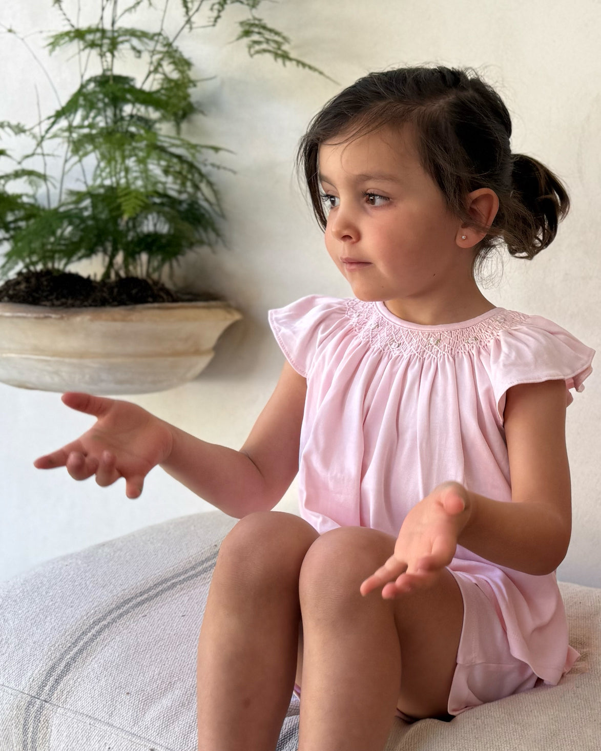 Pijama Sofía Corto Rosa