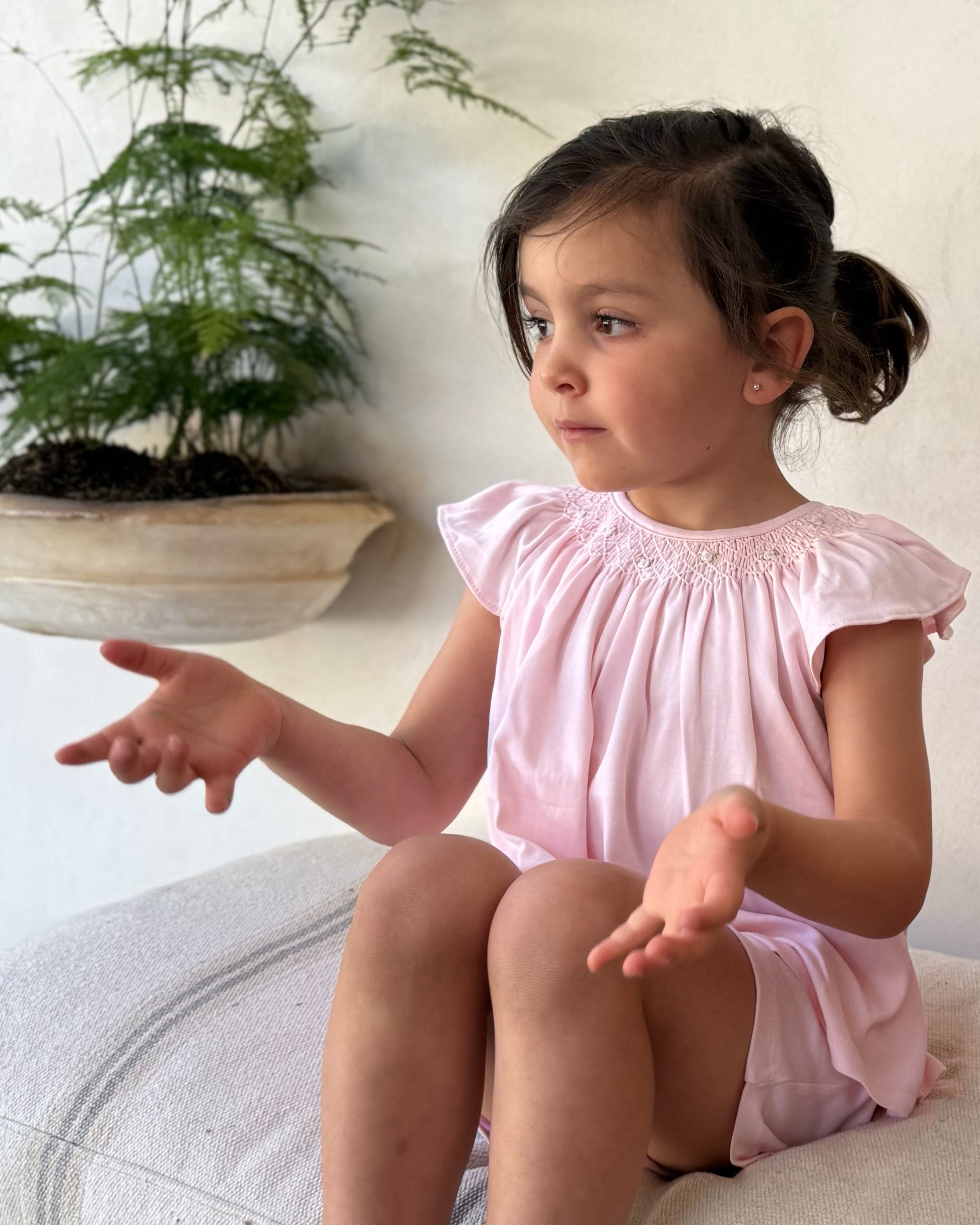 Pijama Sofía Corto Rosa