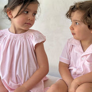 Pijama Sofía Corto Rosa