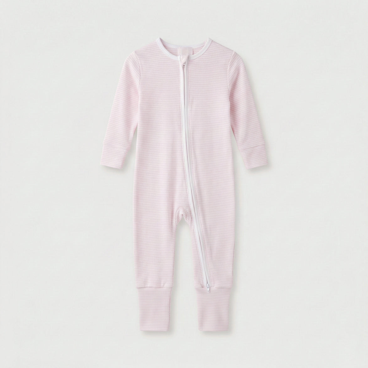 Pijama sin pies rayas rosa