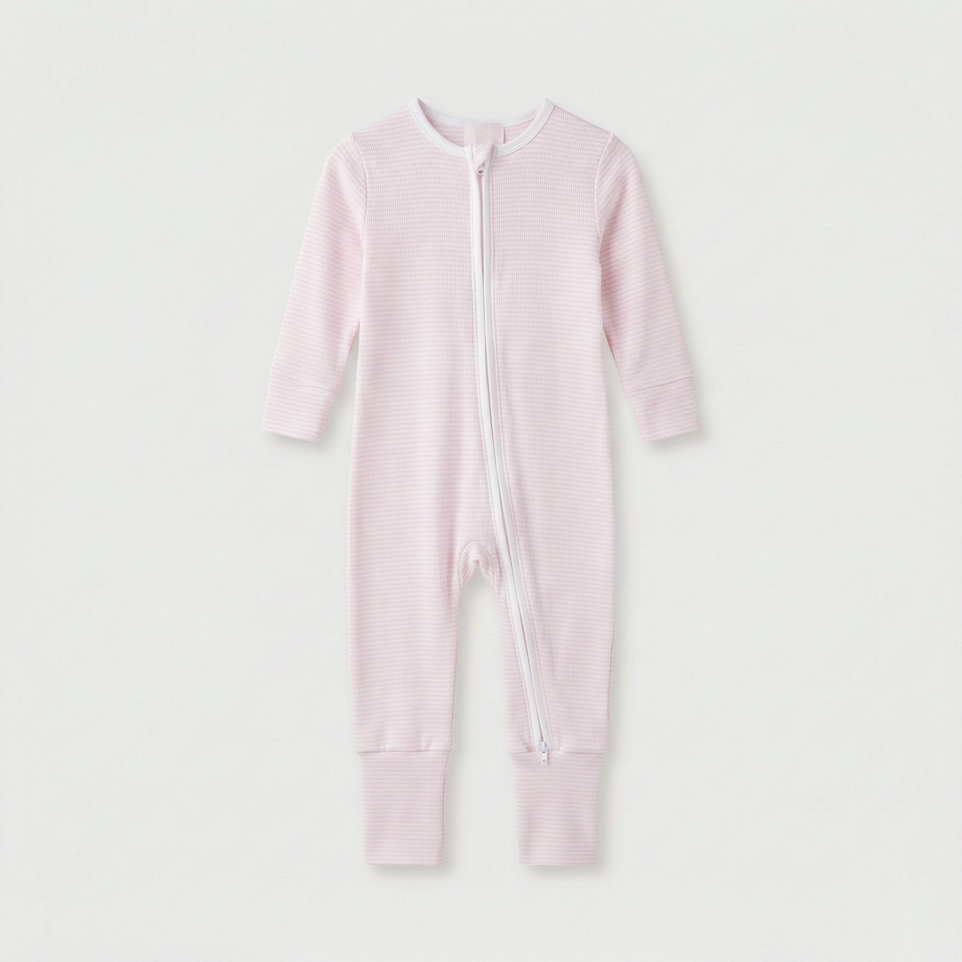 Pijama sin pies rayas rosa