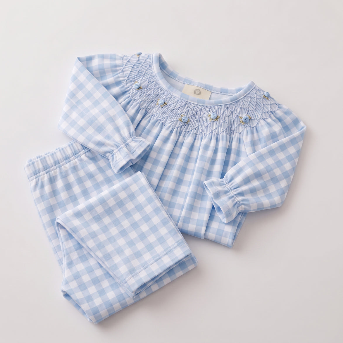 Pijama Sofía Largo Cuadros