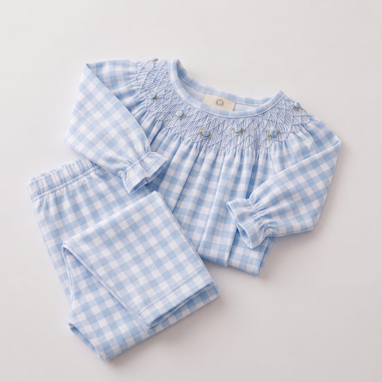 Pijama Sofía Largo Cuadros