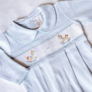 Pijama enterizo ponis celeste
