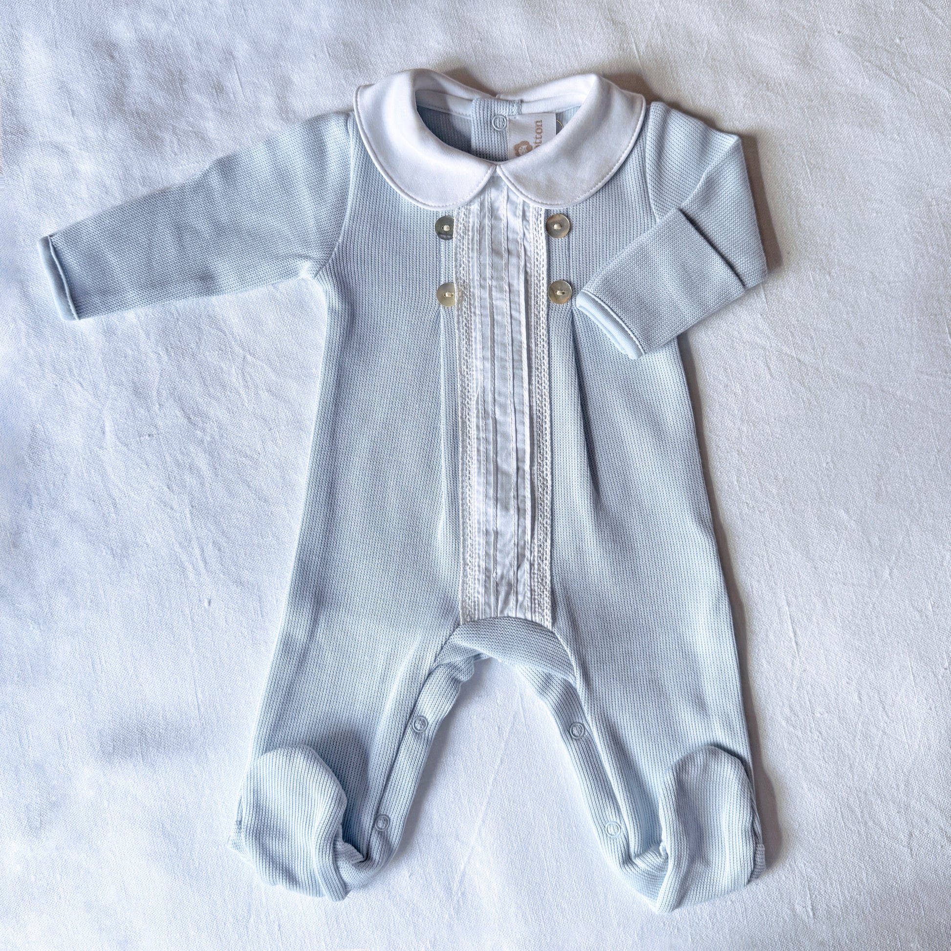 Pijama bambalino celeste