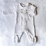Pijama bambalino blanco