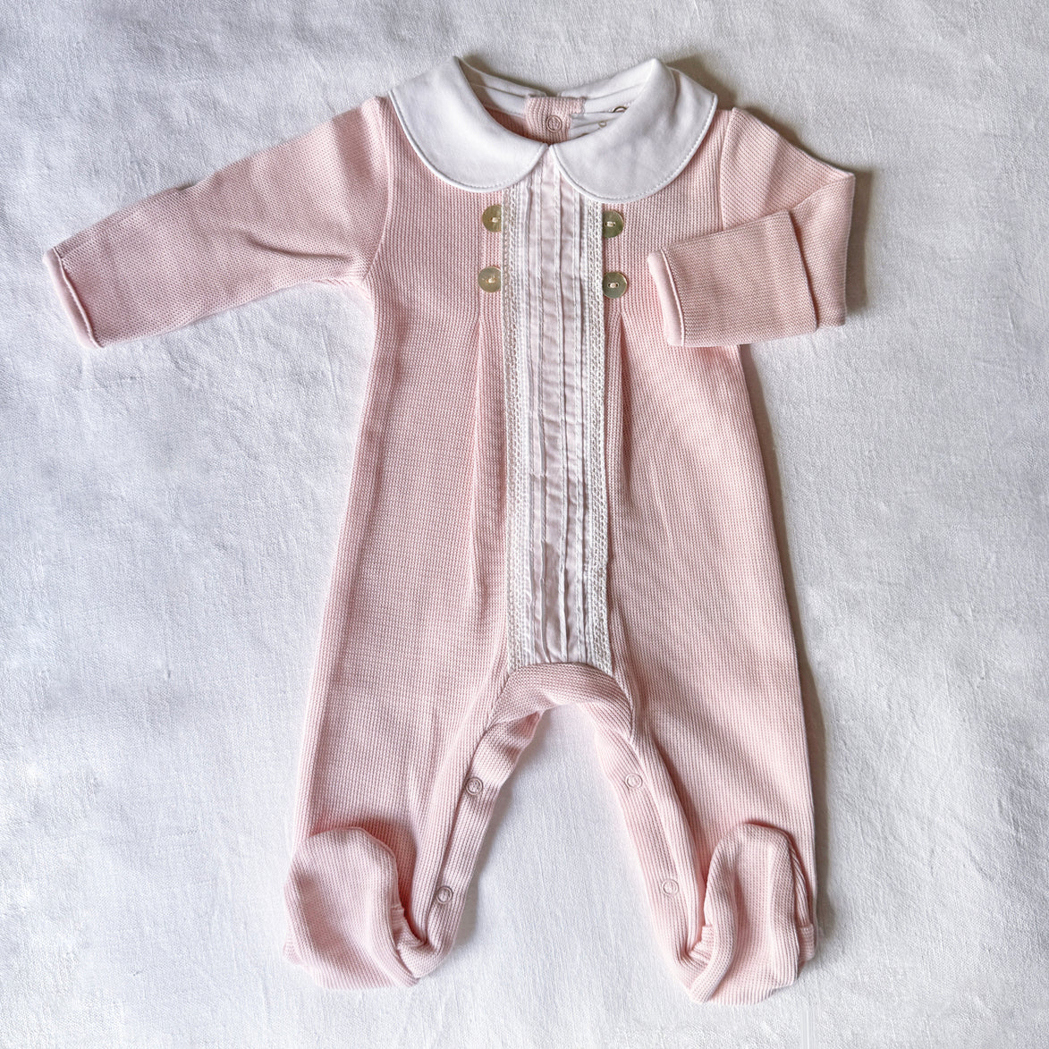 Pijama bambalino rosa