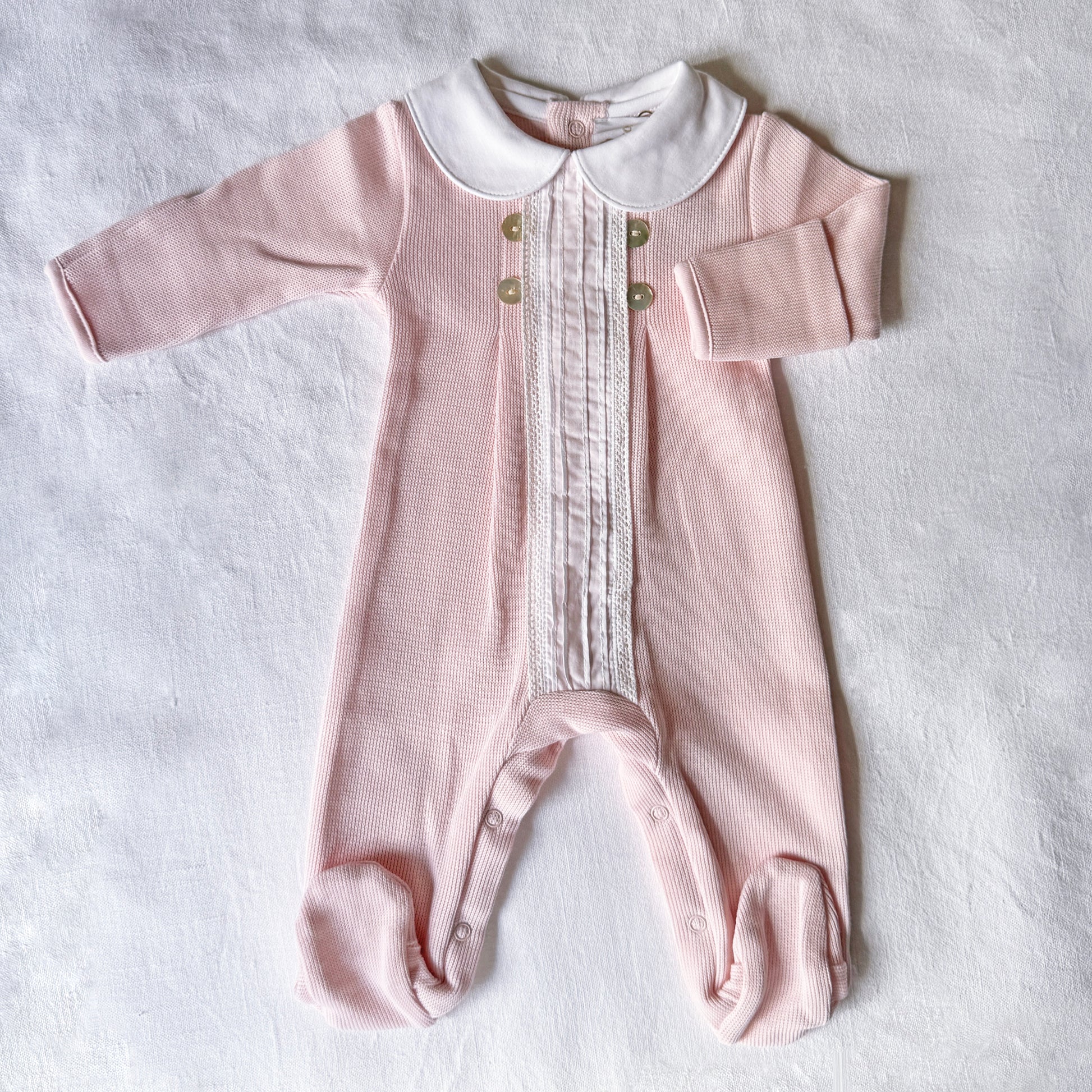Pijama bambalino rosa