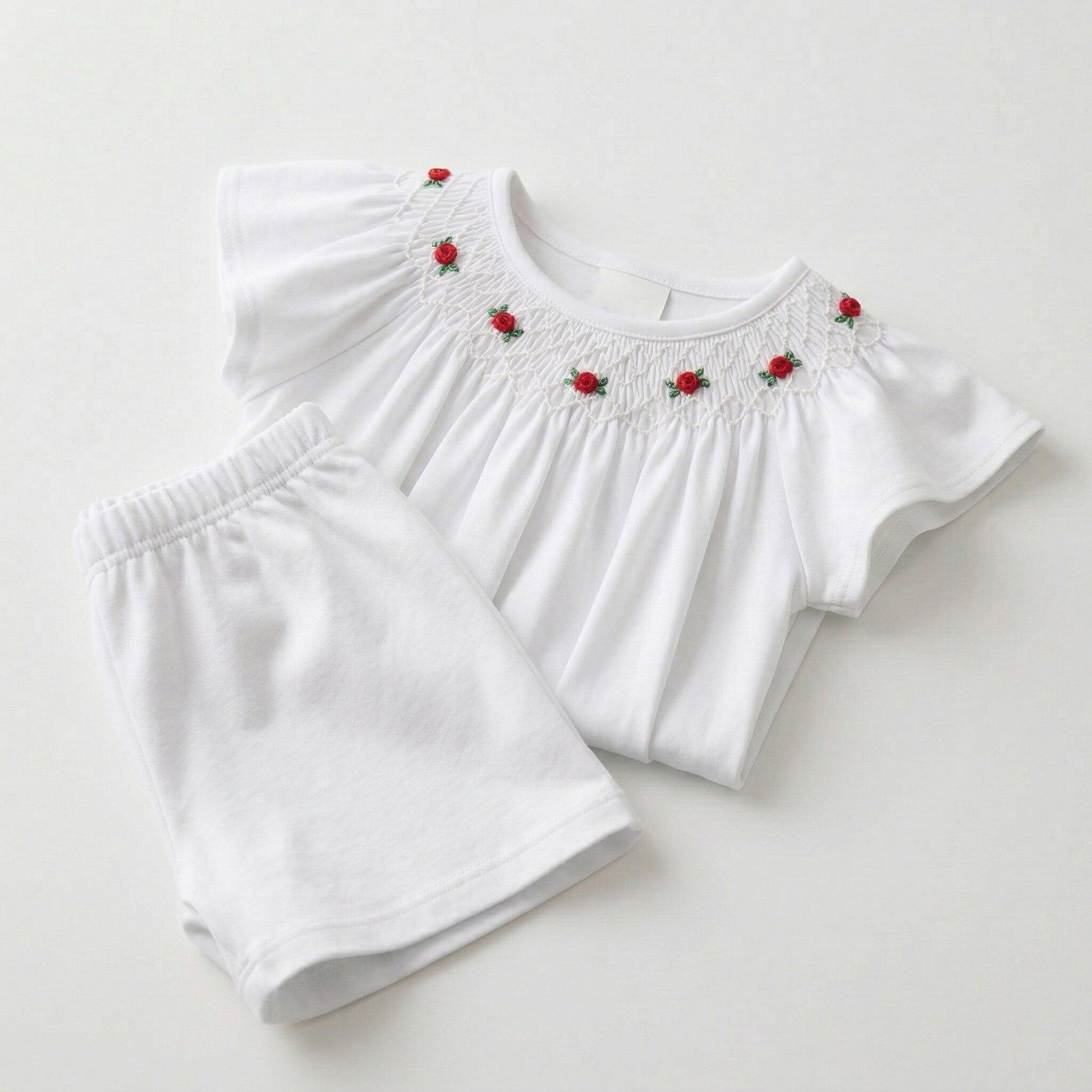 Pijama Sofía Corto Blanco