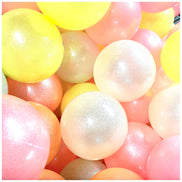 Pelota Glitter Amarilla