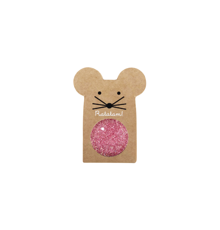 Pelota Saltarina Ratón Rosa