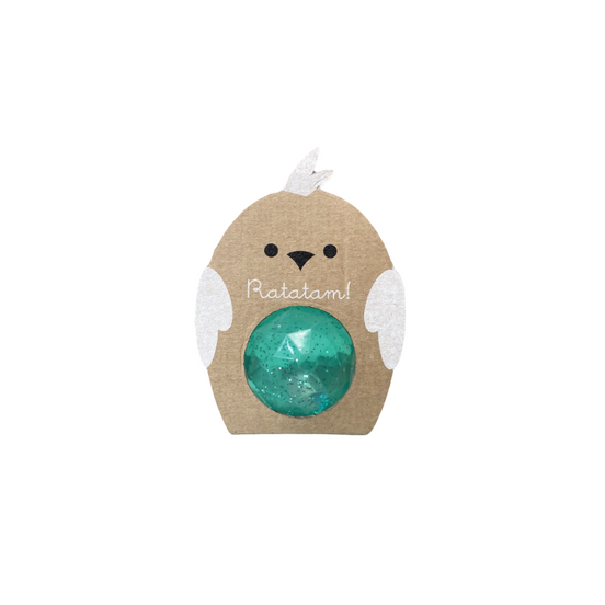 Pelota Saltarina Pájaro Verde