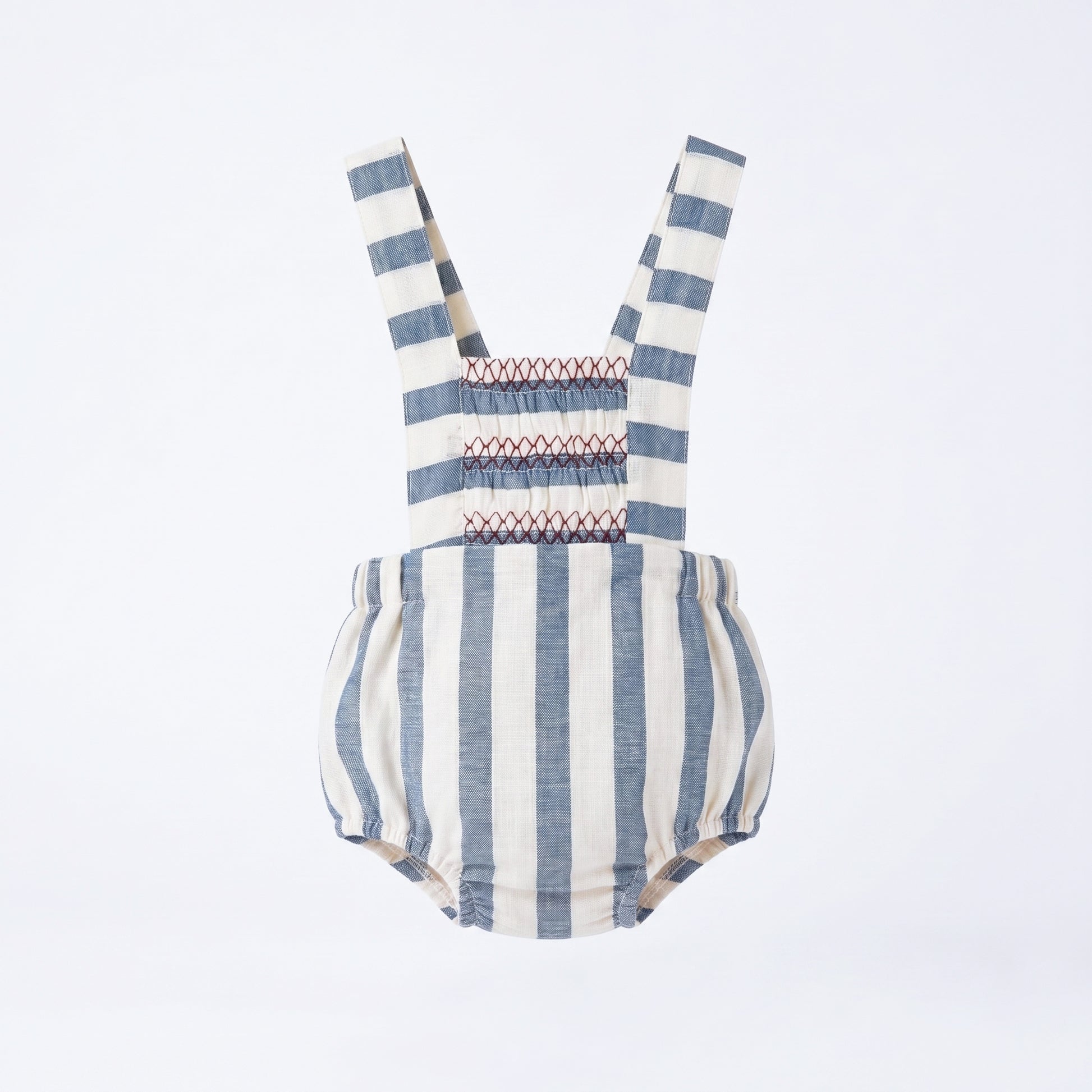 Ranita Smock Rayas Azul Denim