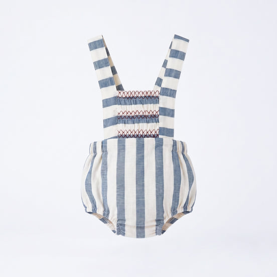 Ranita Smock Rayas Azul Denim