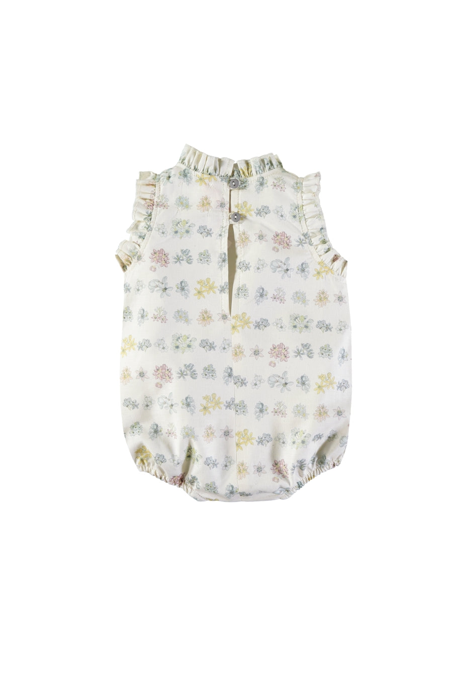 Pelele flores organic