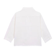 Camisa mao bambula blanca