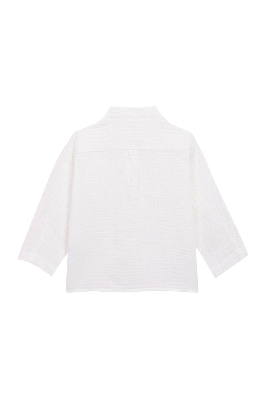 Camisa mao bambula blanca