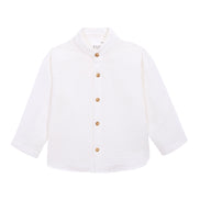 Camisa mao bambula blanca