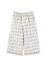 Pantalón ancho flores organic