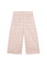 Pantalón vichy rosa y flores