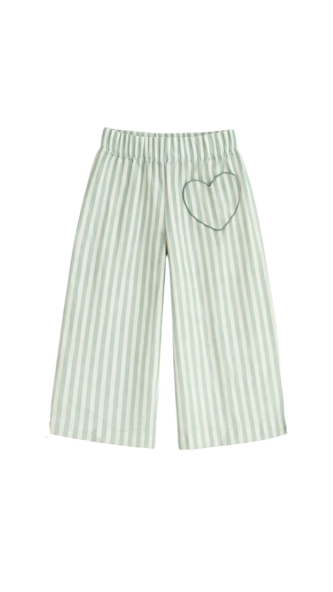 Pantalón Largo Rayas Gelatino Corazón