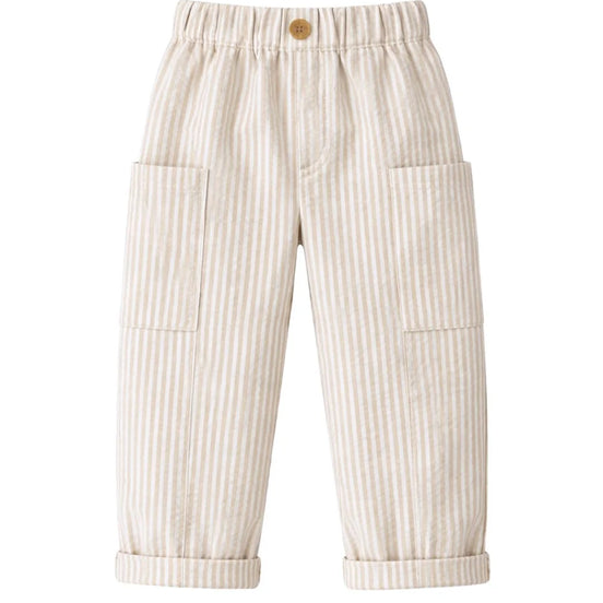 Pantalón Cargo Rayas Topino