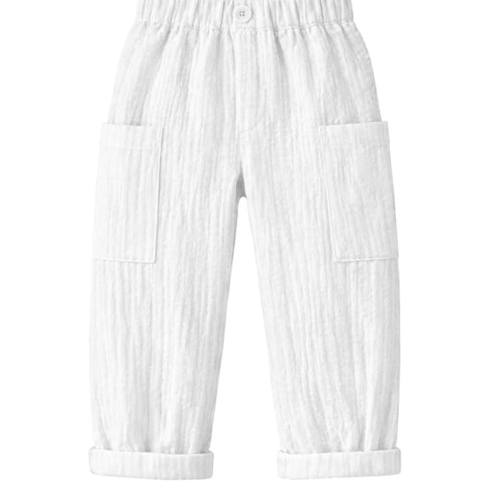 Pantalón Cargo Blanco