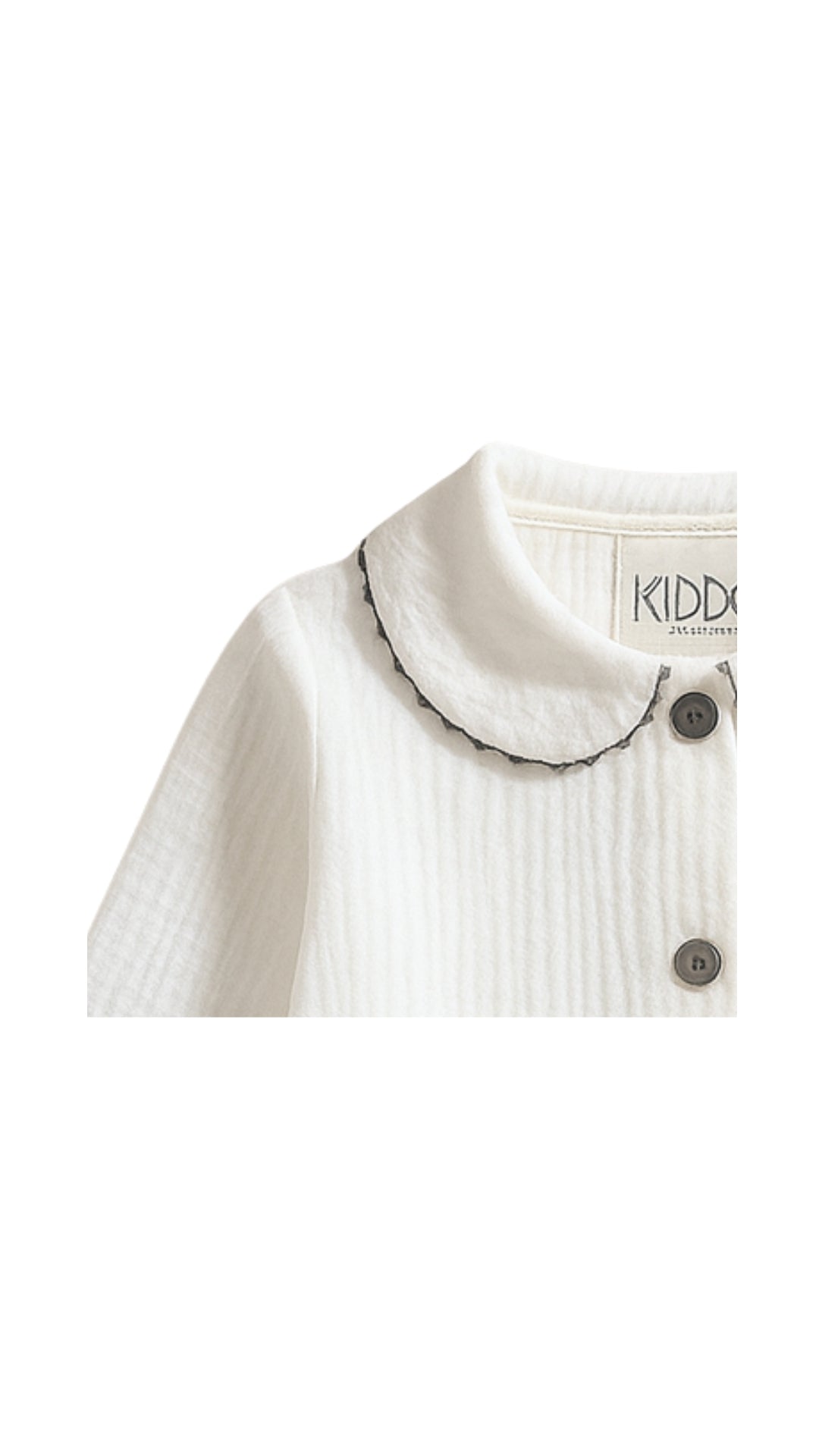 Blusa esencial zigzag gris oscuro