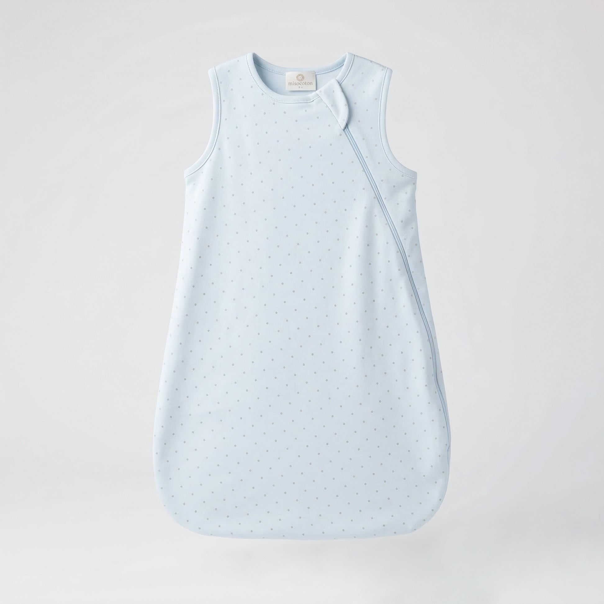 Saco de dormir puntos celeste