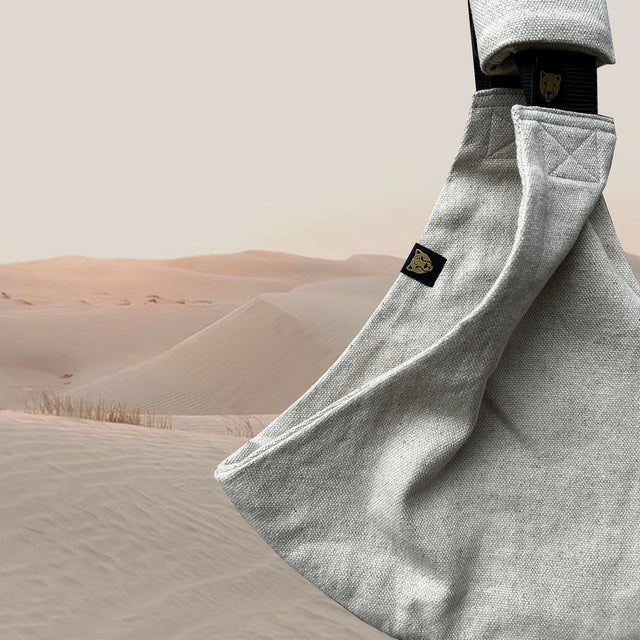 Portabebé Bandolera - Sand Linen