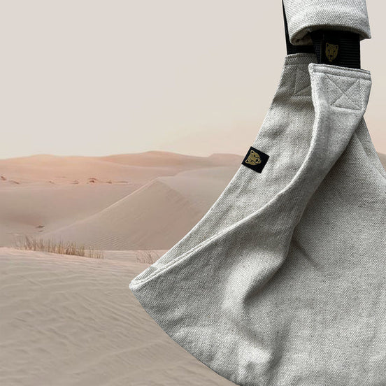 Portabebé Bandolera - Sand Linen