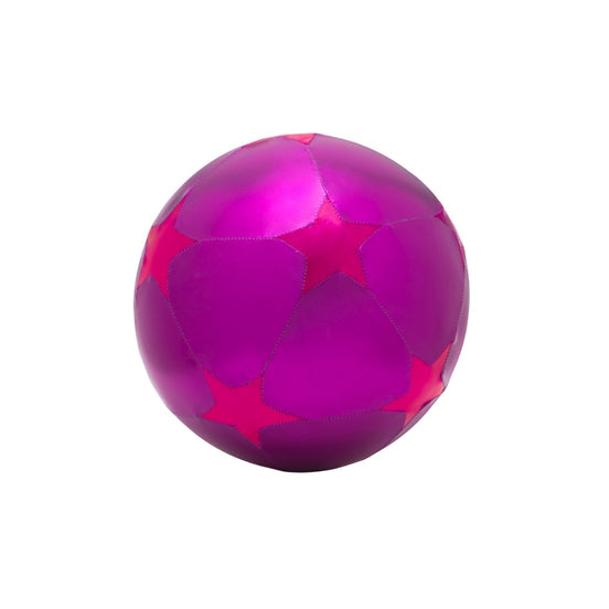 Pelota Tela Estrella Rosa
