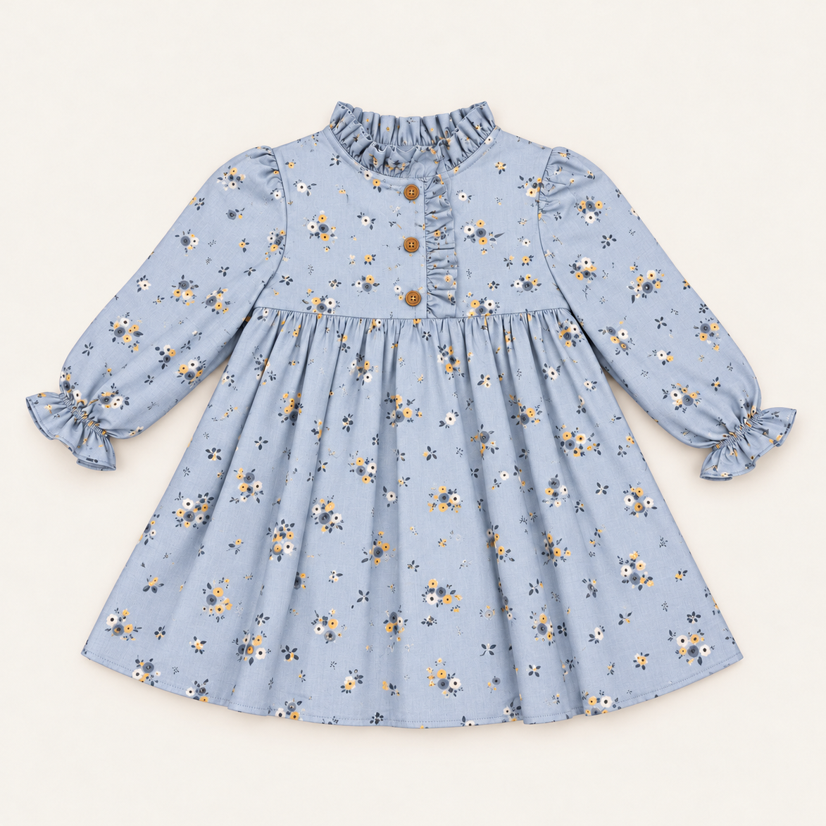 vestido Inés Celeste