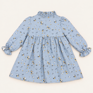 vestido Inés Celeste