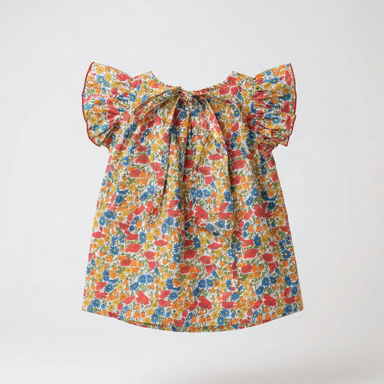Vestido Volantes Liberty Poppy