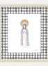 Lámina Virgencita - negro