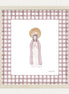 Lámina Virgencita - malva