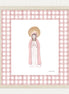 Lámina Virgencita - rosa