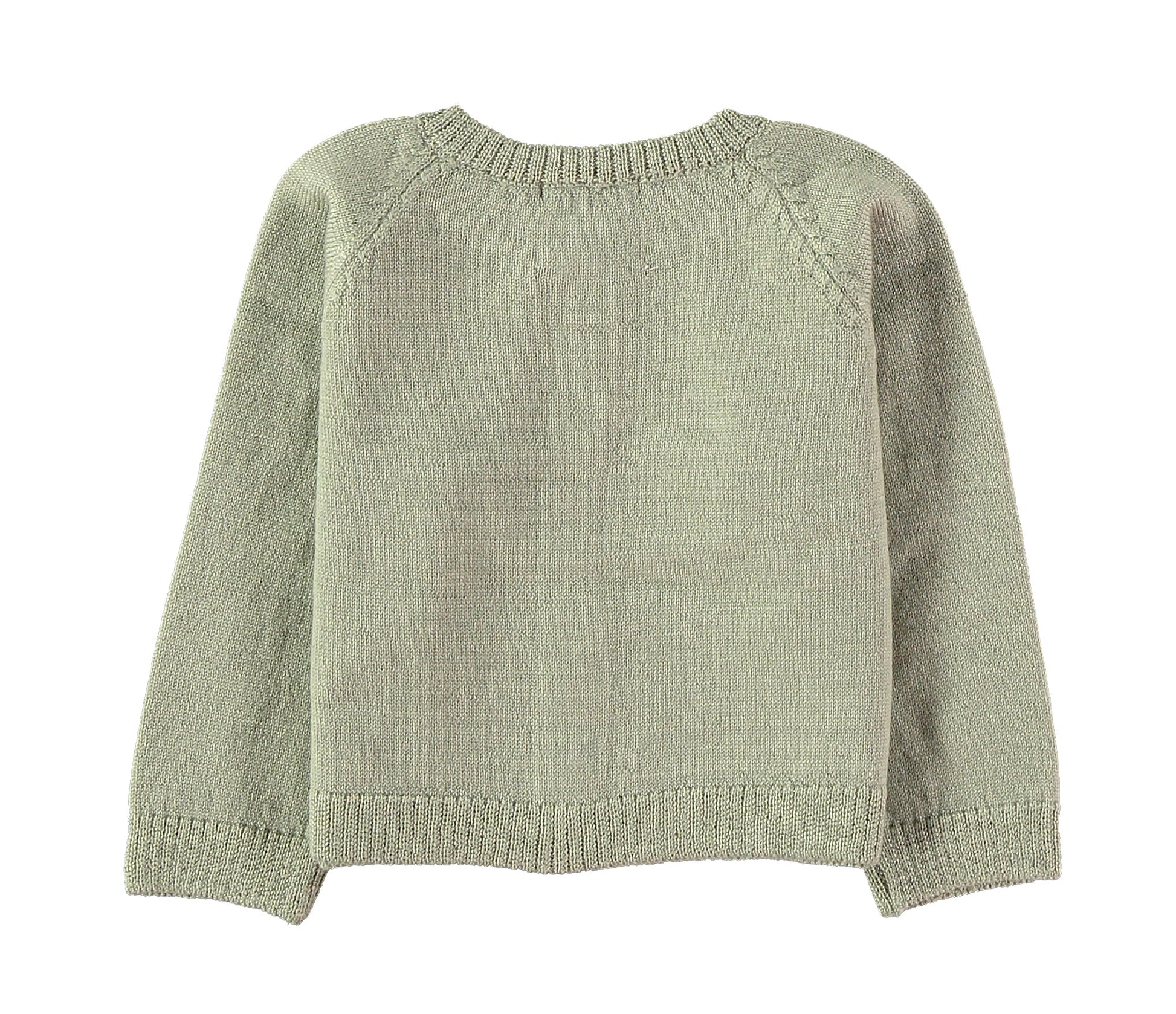 Chaqueta merino verde