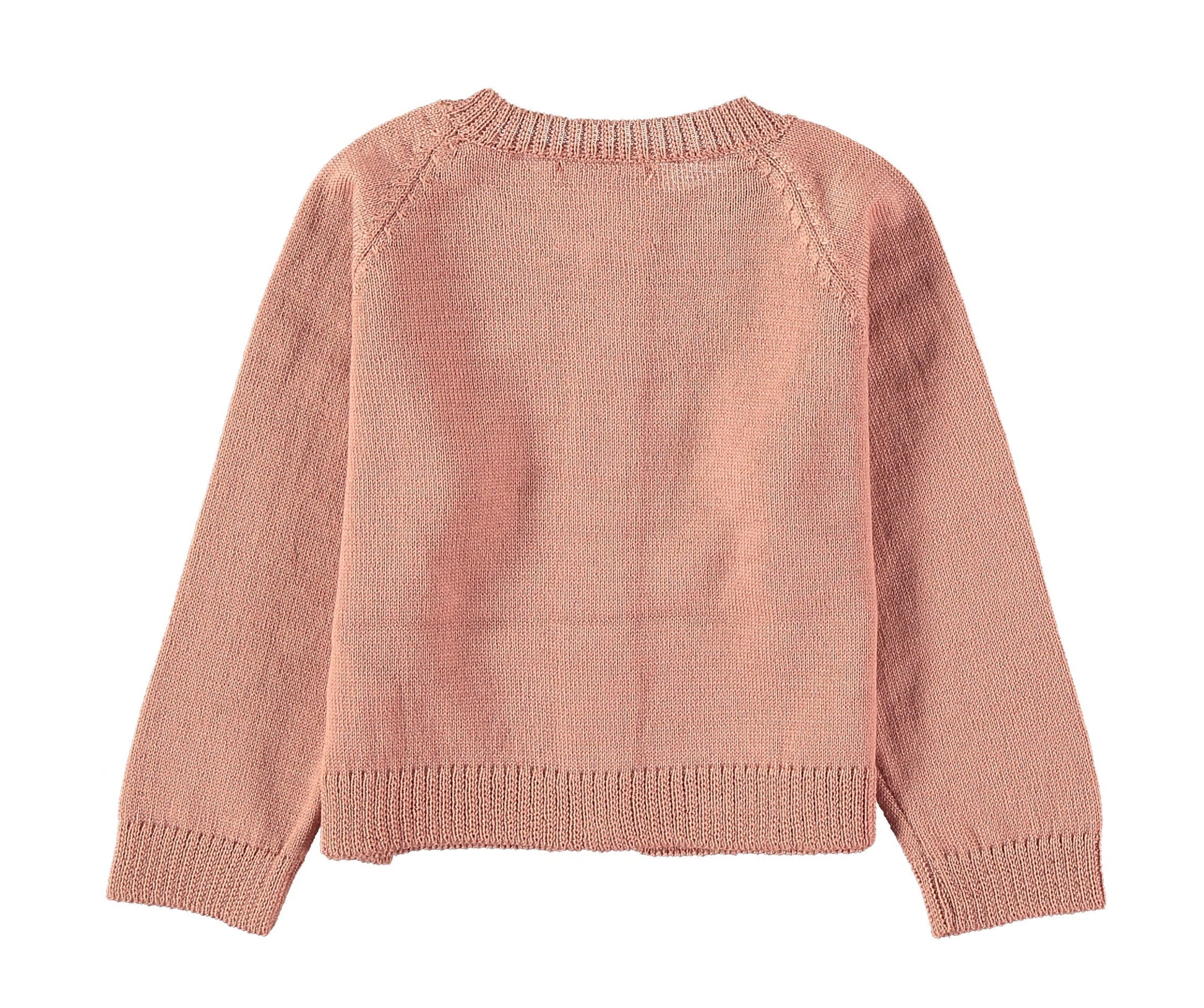 Chaqueta merino rosa