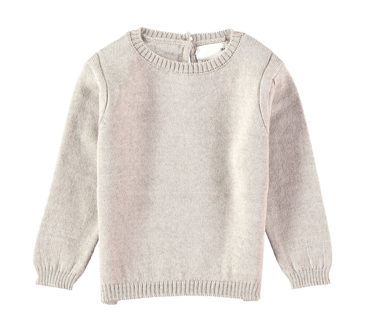 Jersey redondo merino beige