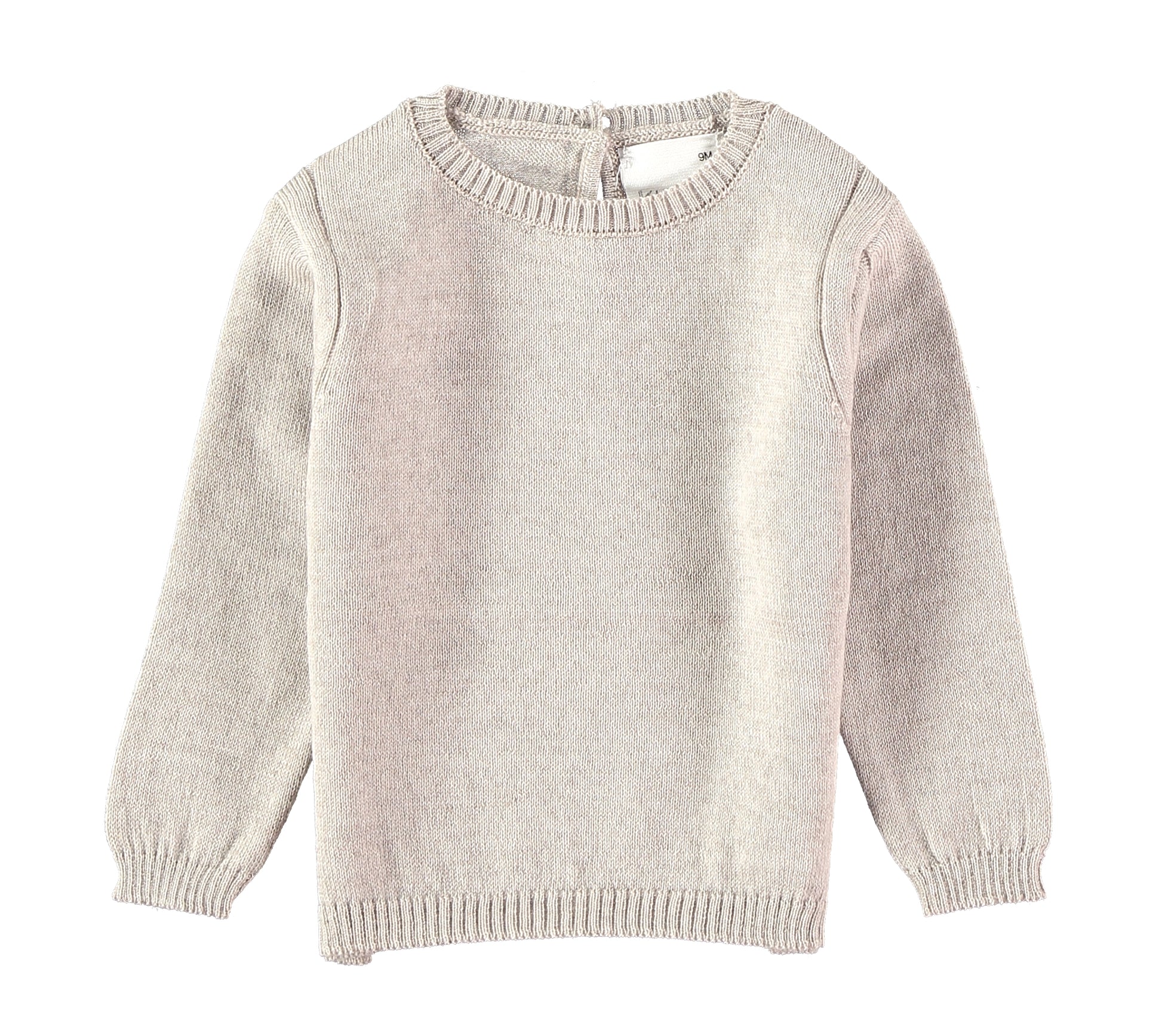 Jersey redondo merino beige