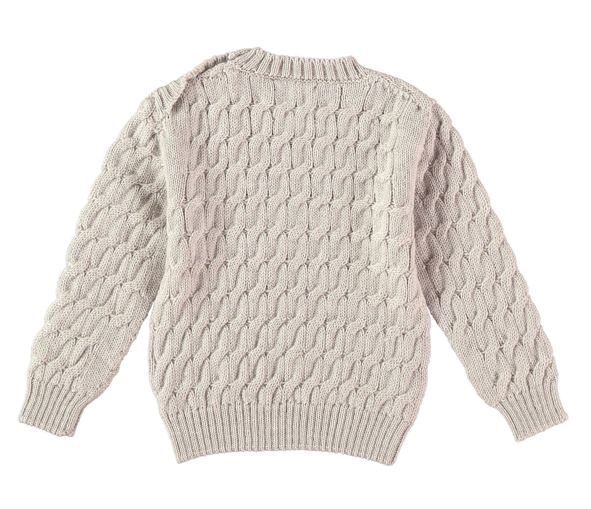 Jersey ochos merino beige