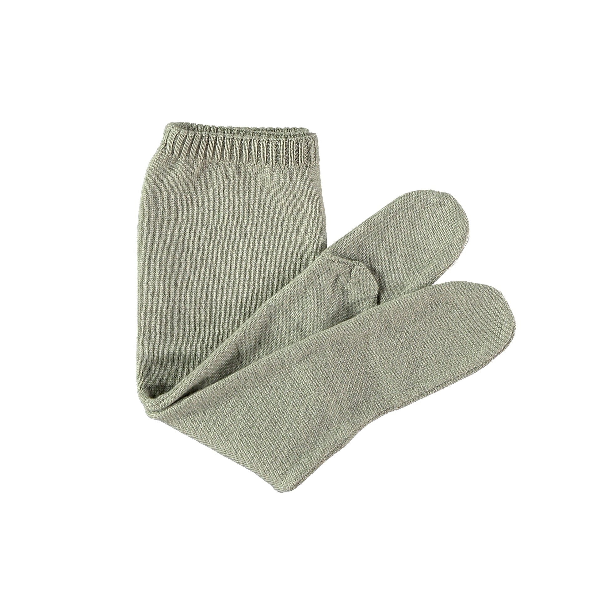 Polaina merino verde