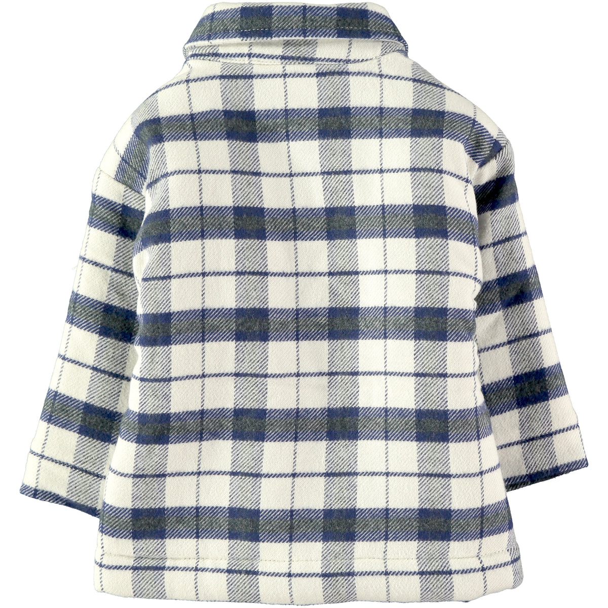 Sobrecamisa/Abrigo cuadros borrego