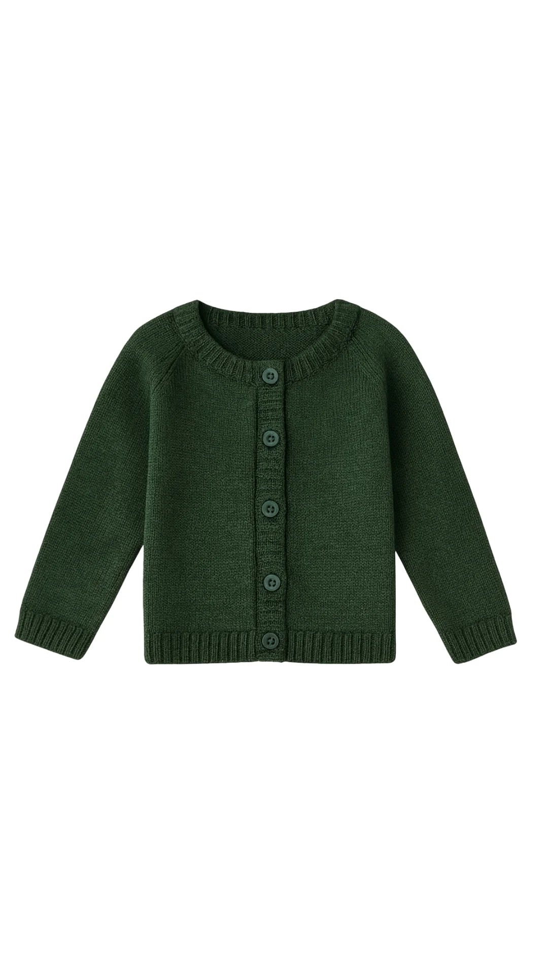 Chaqueta lana merino verde