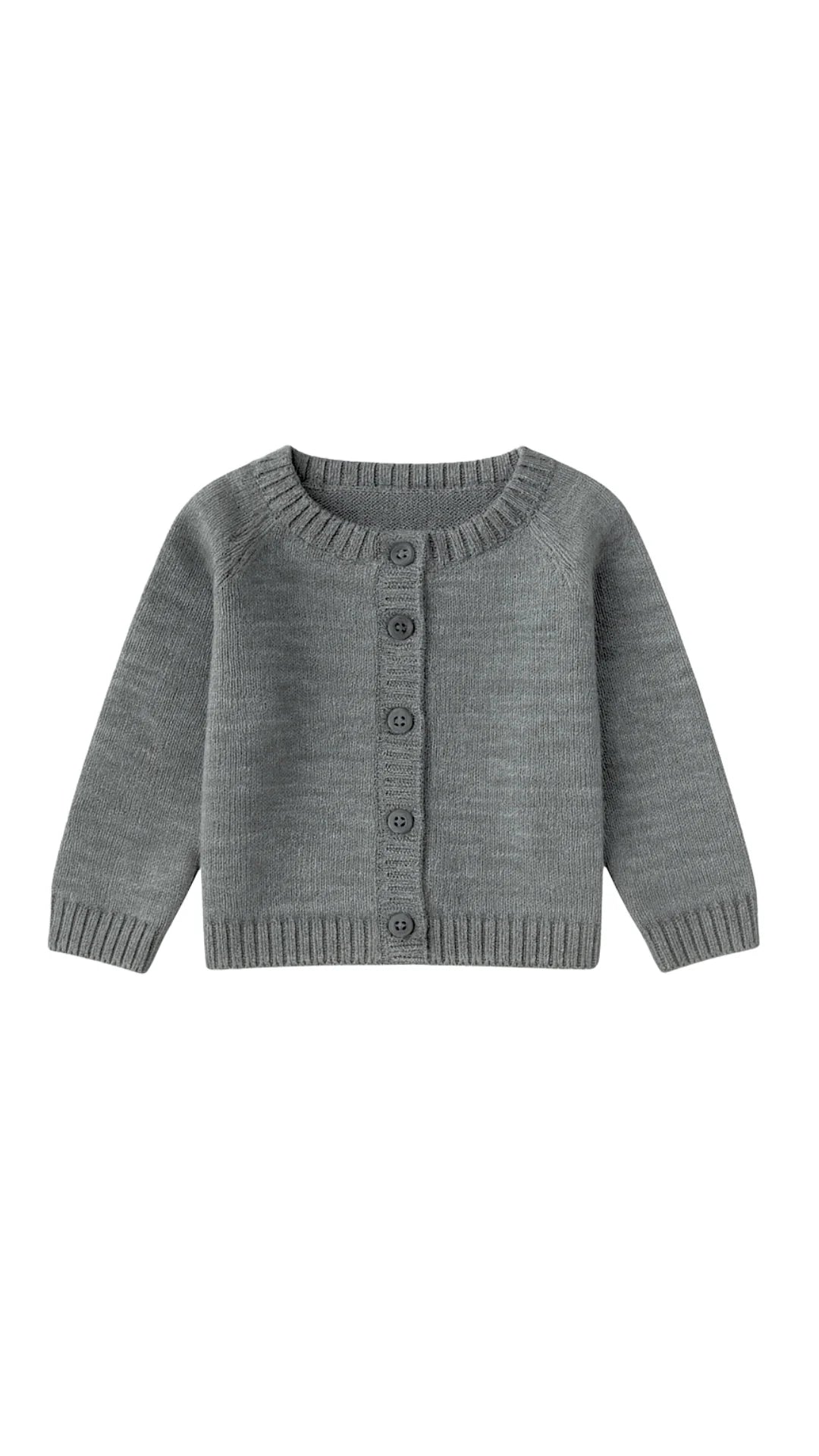 Chaqueta lana merino gris oscuro