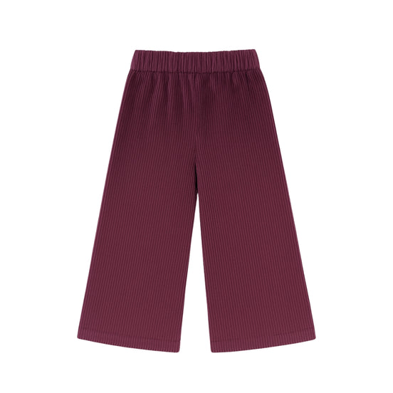 Pantalón pana burdeos vivo rosa