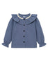 Blusa maxi cuello Chess margaritas
